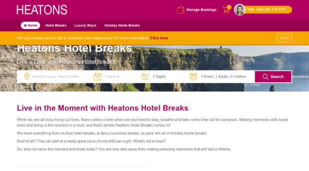 heatonshotelbreaks.com