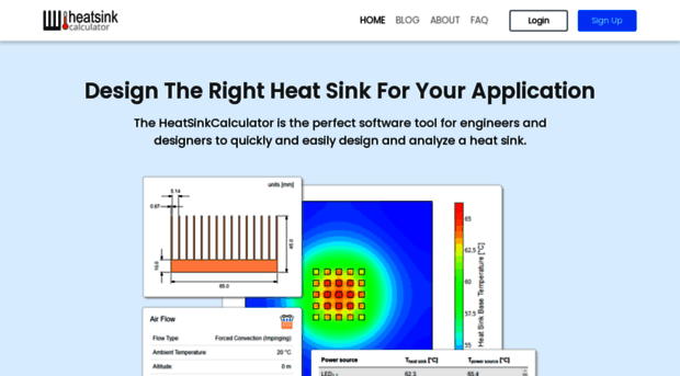 heatsinkcalculator.com