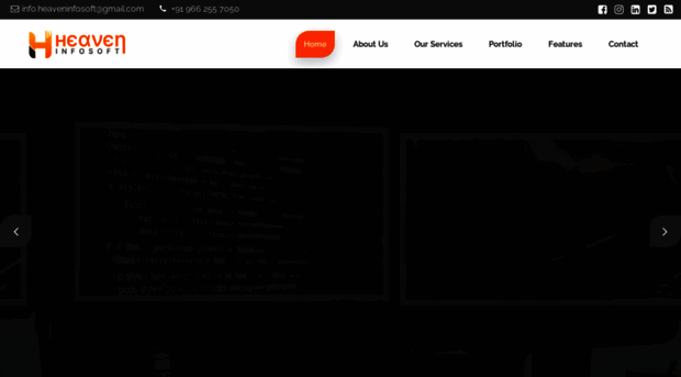 heaveninfosoft.com