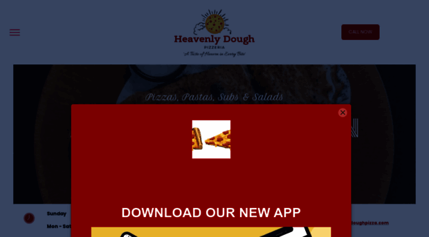heavenlydoughpizza.com