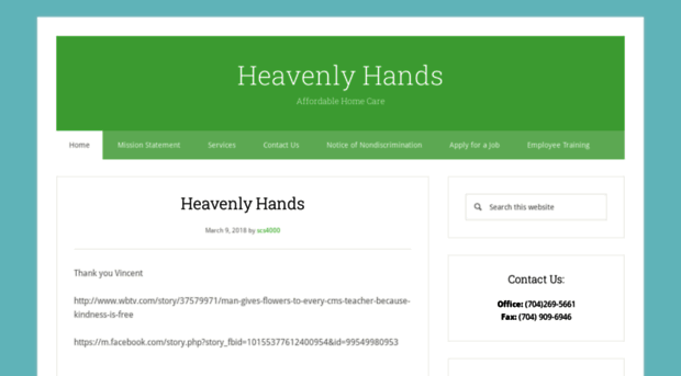 heavenlyhandshc.com