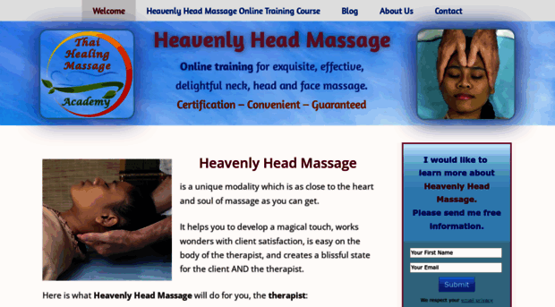 heavenlyheadmassage.com