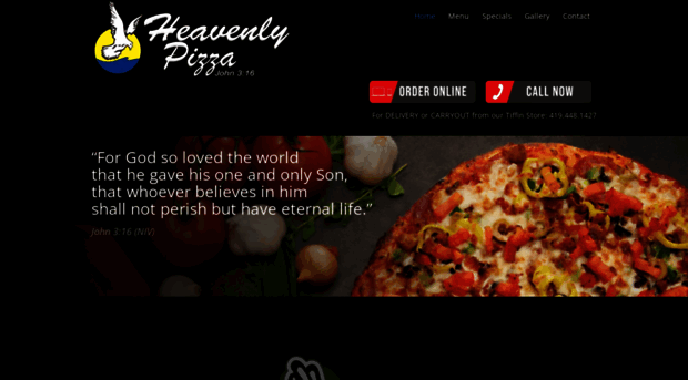 heavenlypizzatiffin.com