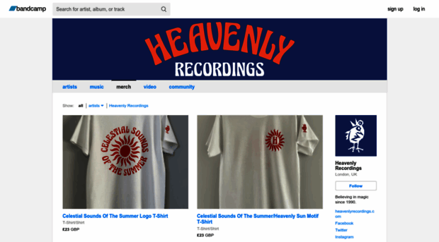 heavenlyrecordings.bandcamp.com