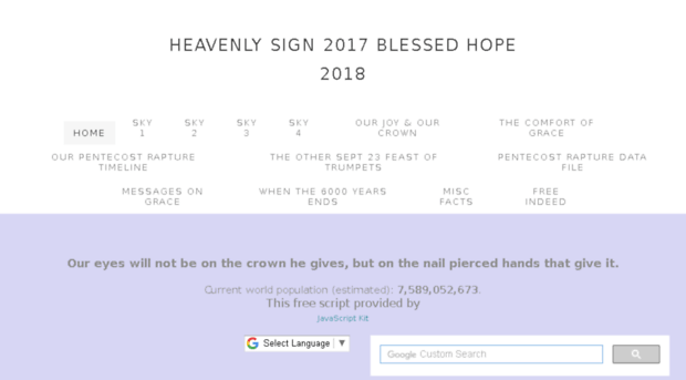 heavenlysign2017.org