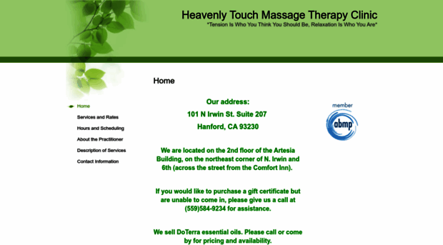 heavenlytouchhanford.massagetherapy.com