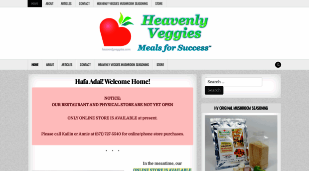 heavenlyveggies.com