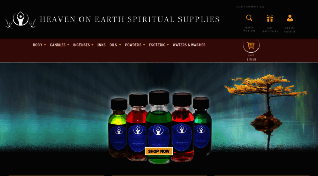 heavenonearthspiritualsupplies.com