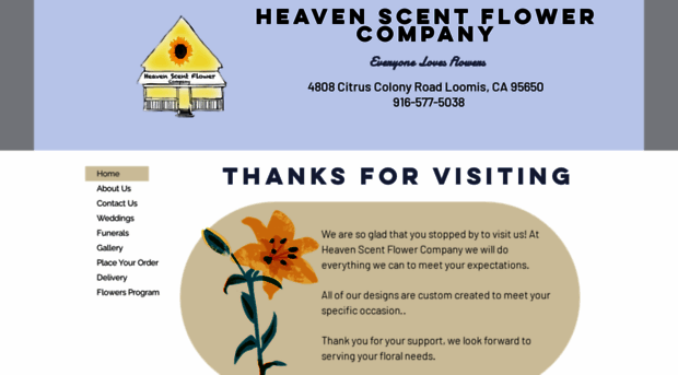 heavenscentflowerco.com