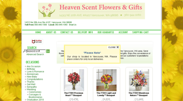 heavenscentflowers.com