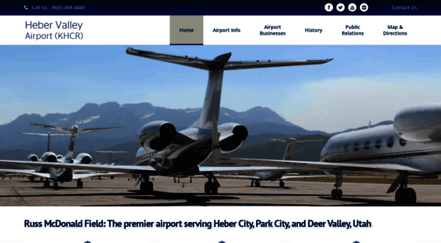 hebervalleyairport.com