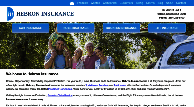 hebroninsurance.com