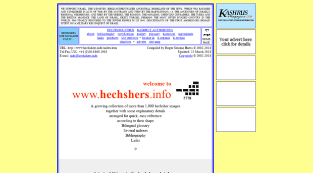 hechshers.info