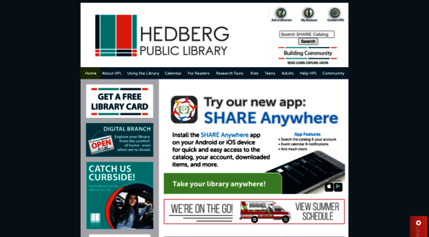 hedbergpubliclibrary.org