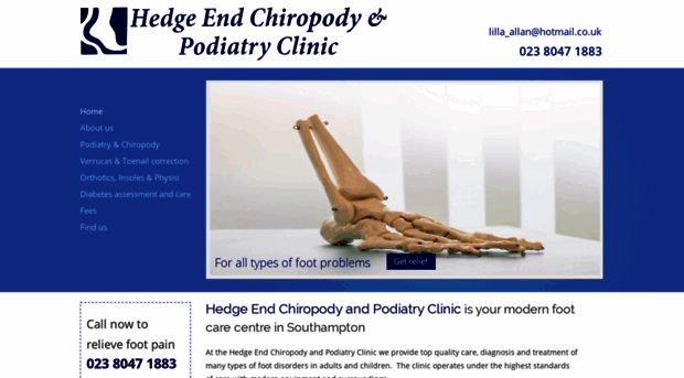 hedgeendchiropody.co.uk