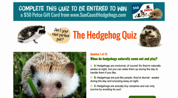 hedgehogquiz.com