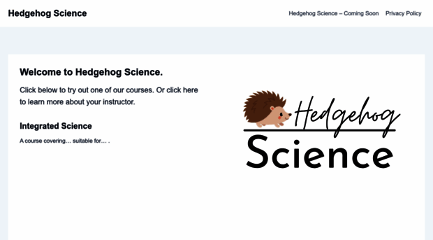 hedgehogscience.com