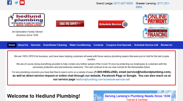 hedlundplumbing.com