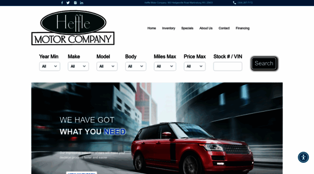 hefflemotorcompany.com