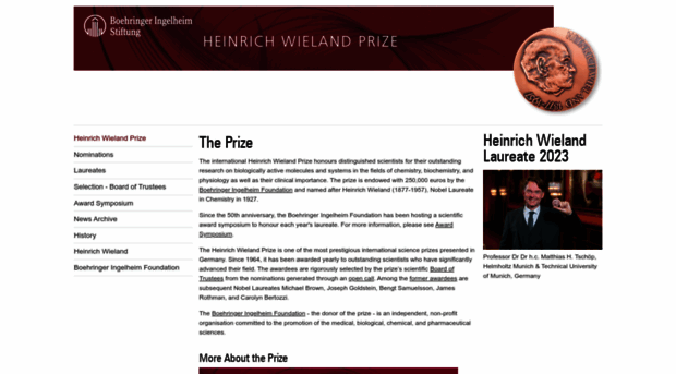 heinrich-wieland-prize.de