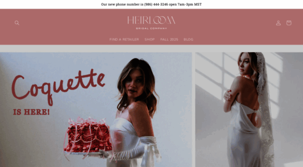 heirloombridalcompany.com
