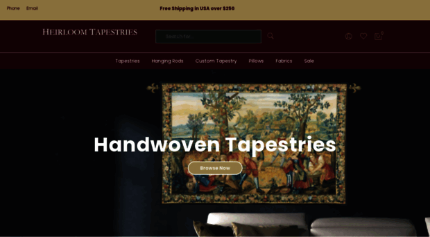 heirloomtapestries.com