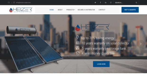 heizer-solar.com