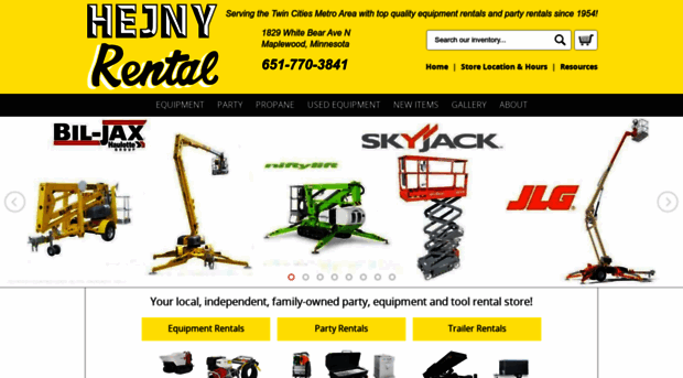 hejnyrental.com