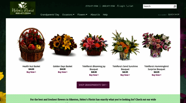 helensflorist.com