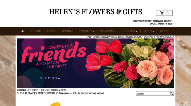 helensflowersgreenville.com