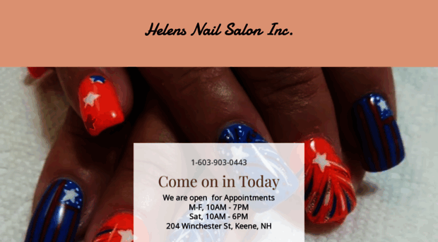 helensnailsalon.com