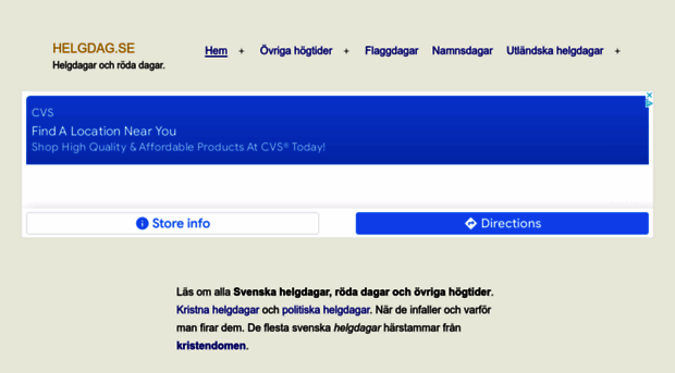 helgdag.se
