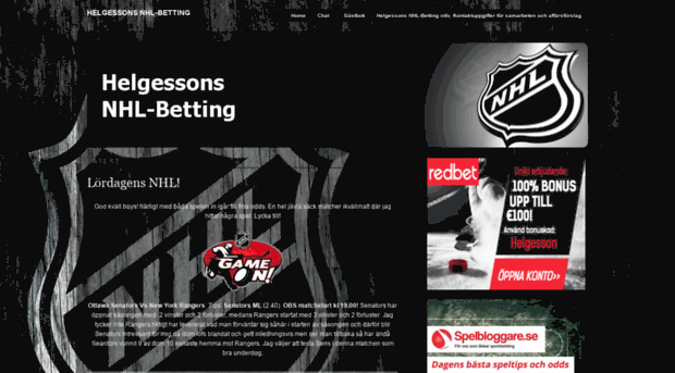 helgessonsnhl-betting.com