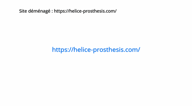 helice-prosthesis.fr