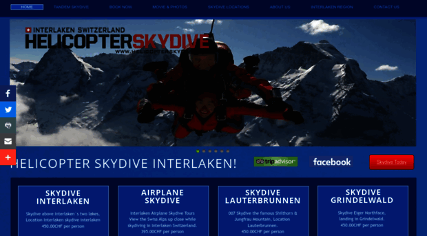 helicopterskydive.com