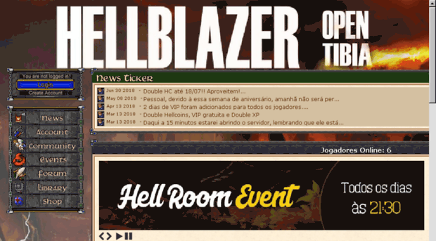 hellblazerserver.com