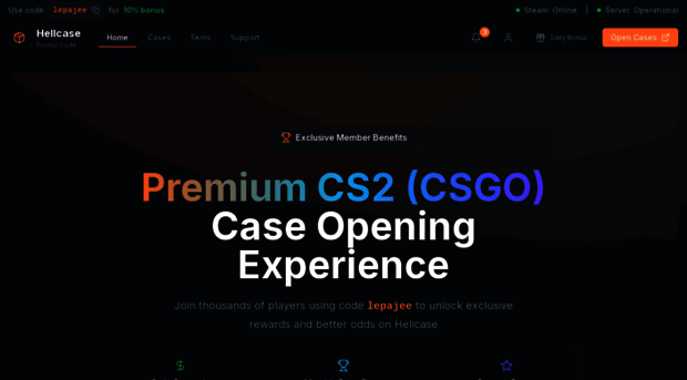 hellcasepromocode.com