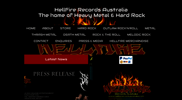 hellfirerecordsaustralia.com