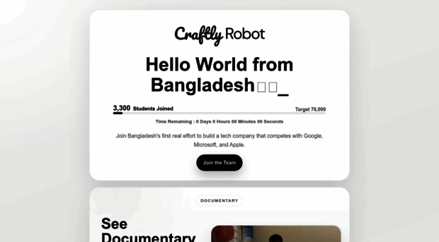 hello.craftlyrobot.com