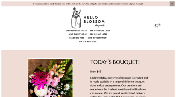 helloblossombouquets.com