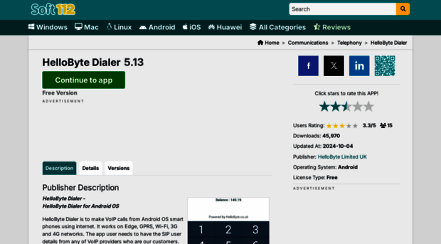 hellobyte-dialer.soft112.com