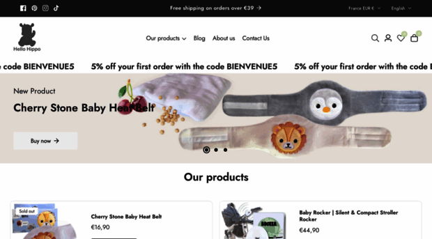 hellohippo-shop.com