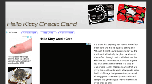 hellokittycreditcard.net