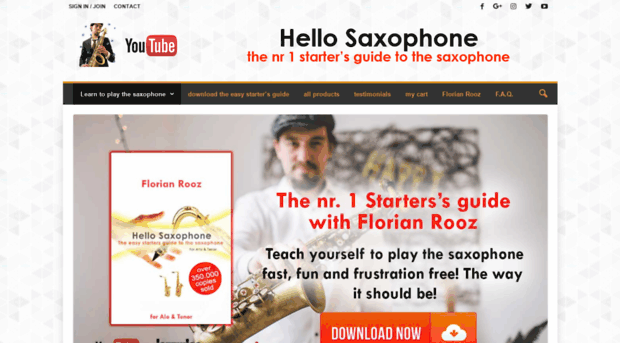 hellosaxophone.com