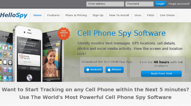 does hellospy work wiyh android 5