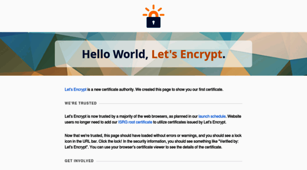 helloworld.letsencrypt.org