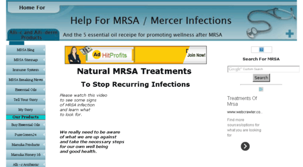 help-for-mrsa-mercer-infections.com