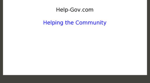 help-gov.com