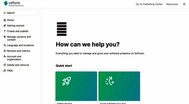 help-publishing-center.softonic.com