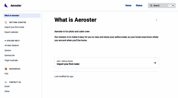 help.aeroster.com